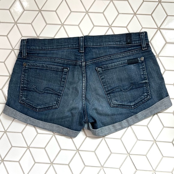 🌟HP🌟7 For All Mankind Cuffed Shorts - Picture 3 of 9